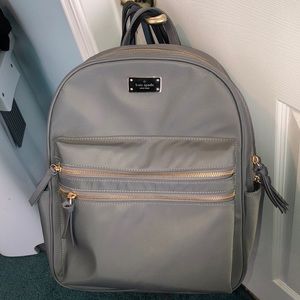 Kate Spade Grey Backpack